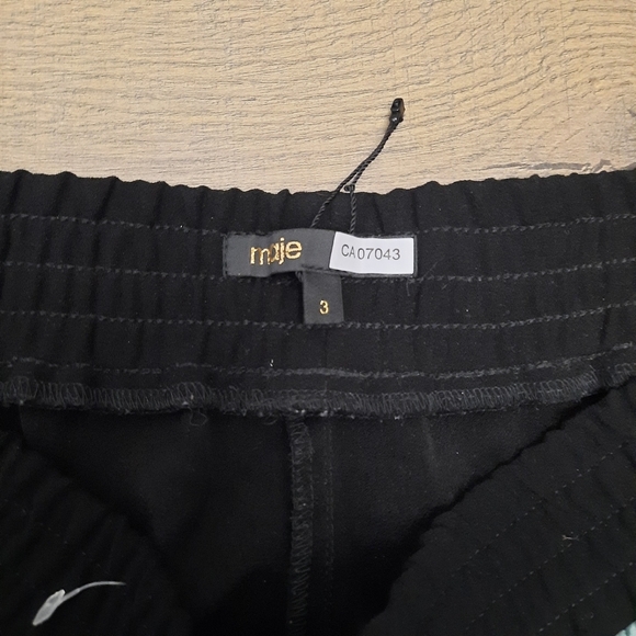 MAJE Wide  Leg Parma Trouser Pants - Picture 5 of 12